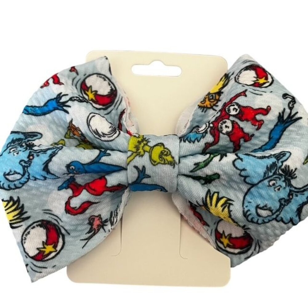 Dr. Seuss 5" New Hair Bow